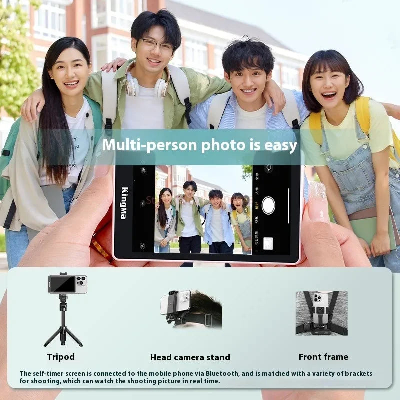 Kingma PH02 Max Selfie Stick Magnetic Selfie Live Streaming Vlog Display Screen Photo Wireless Remote Control Selfie Monitor