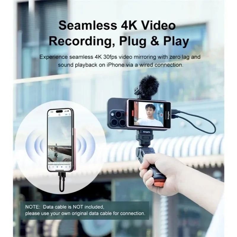 Kingma PH02 Max Selfie Stick Magnetic Selfie Live Streaming Vlog Display Screen Photo Wireless Remote Control Selfie Monitor