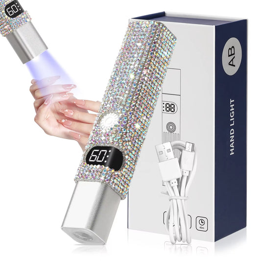 Portable Mini UV Nail Lamp for Gel Polish Quick Dry Flashlight Pen USB Nail Dryer Machine UV LED Nail Lamp for Gel Varnish Tools